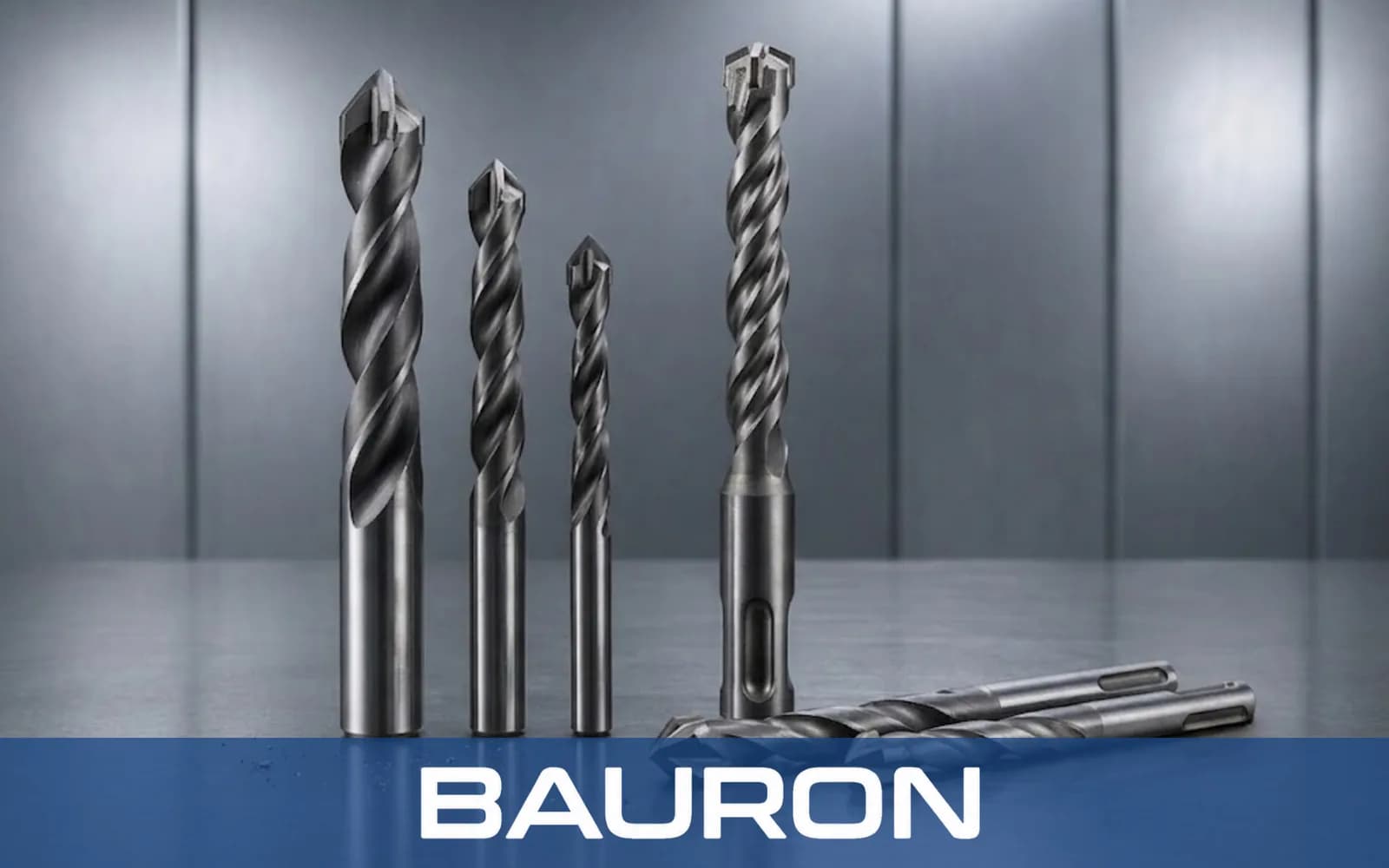 SDS-murbor med hardmetallspiss i flere diametrer