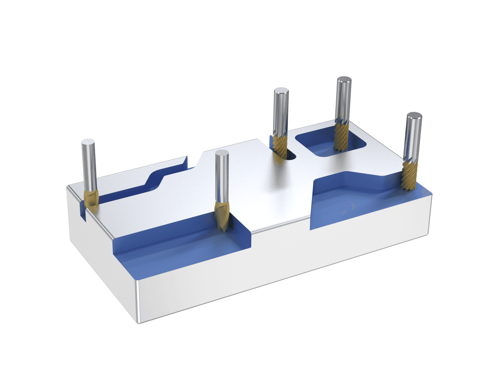CNC-pinnefreser for generelt bruk